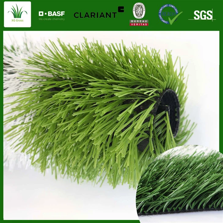 Gazon artificiel de 50 mm de haut pour terrain de football